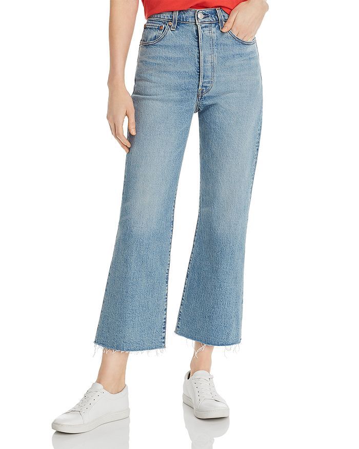 Levi's
            
    
                
                    Rib Cage Crop Flare Jeans in Scapegoat | Bloomingdale's (US)