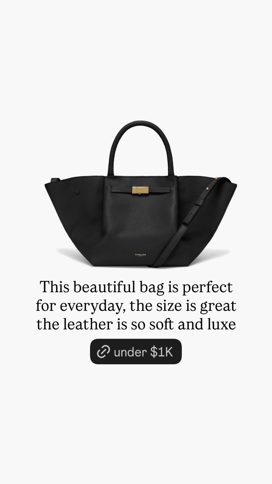This beautiful bag is perfect for everyday, the size is great the leather is so soft and luxe

#LTKBeauty #LTKgrwm #LTKootd