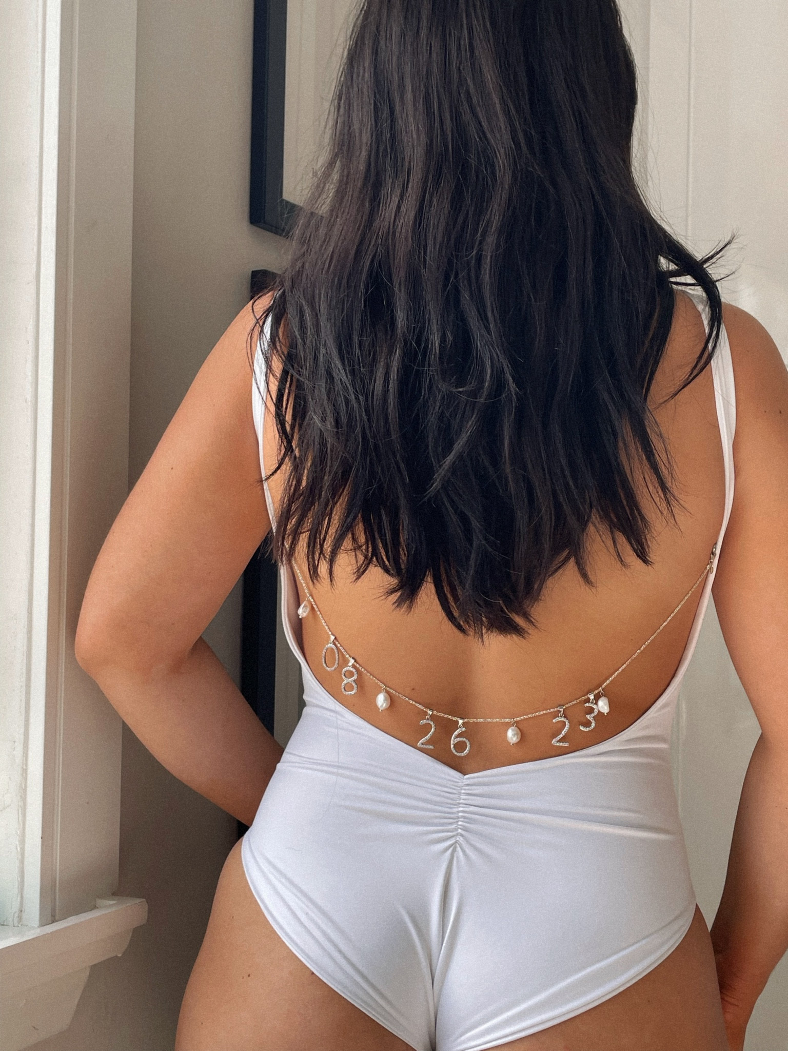 The famous DIY backchain👰🏻‍♀️