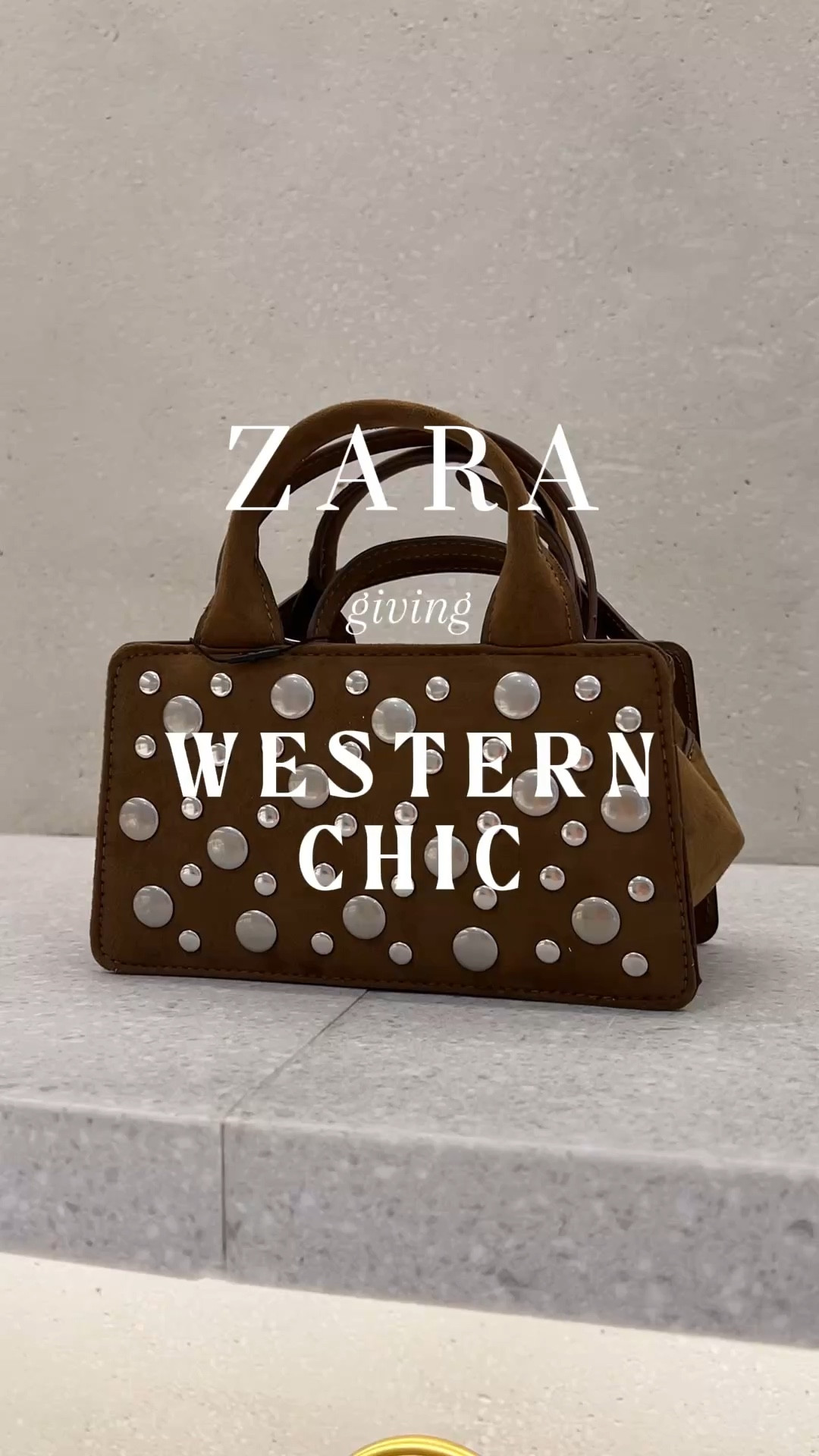 ZARA is fully in its western era and I’m not mad about it 🤠

How cute is this studded bag?!

Perfect for:
• country concerts
• Nashville trips
• casual date nights
• or just elevating your everyday outfits

#LTKootd #LTKgrwm #LTKFestival

#LTKgrwm #LTKFestival #LTKootd