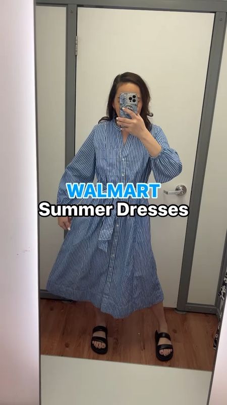Walmart Summer outfit, Spring dress 

#LTKFindsUnder50 #LTKVideo #LTKOver40