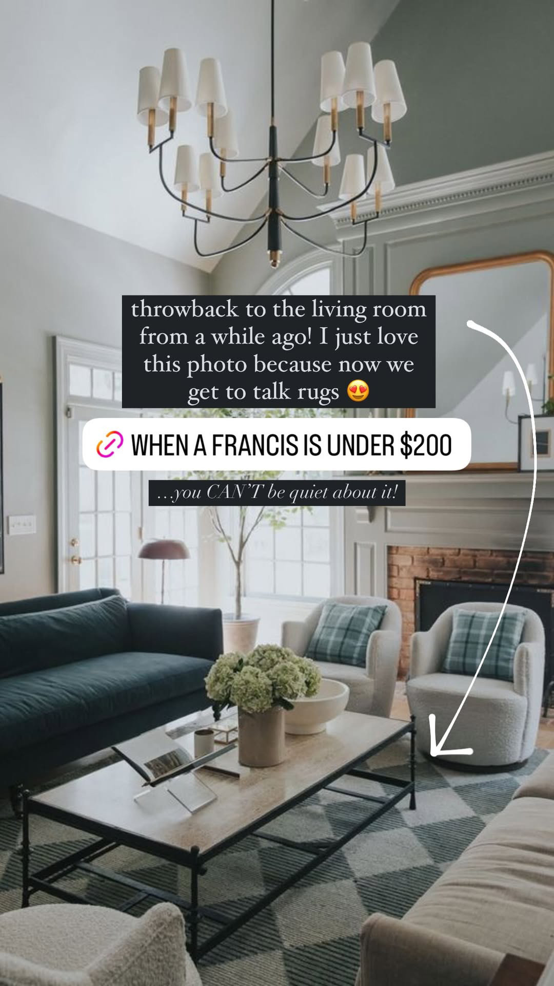 The Francis checkerboard rug is one of my all time favorites from our CLJ x Loloi collections - on sale today for under $200 for Prime Day! 

 #LTKHome #LTKSaleAlert