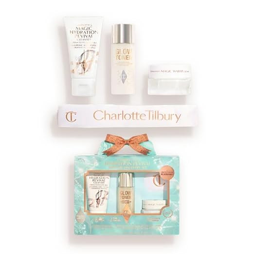 Charlotte Tilbury Hydration Revival Skincare Discovery Set - Travel Size Skincare Kit with Magic ... | Amazon (US)