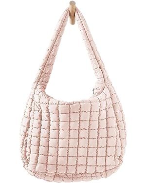 Puffer Bag Puffer Tote Bag Quilted Tote Bag Puffy Tote Bag Puffer Crossbody Bag Quilted Crossbody... | Amazon (US)