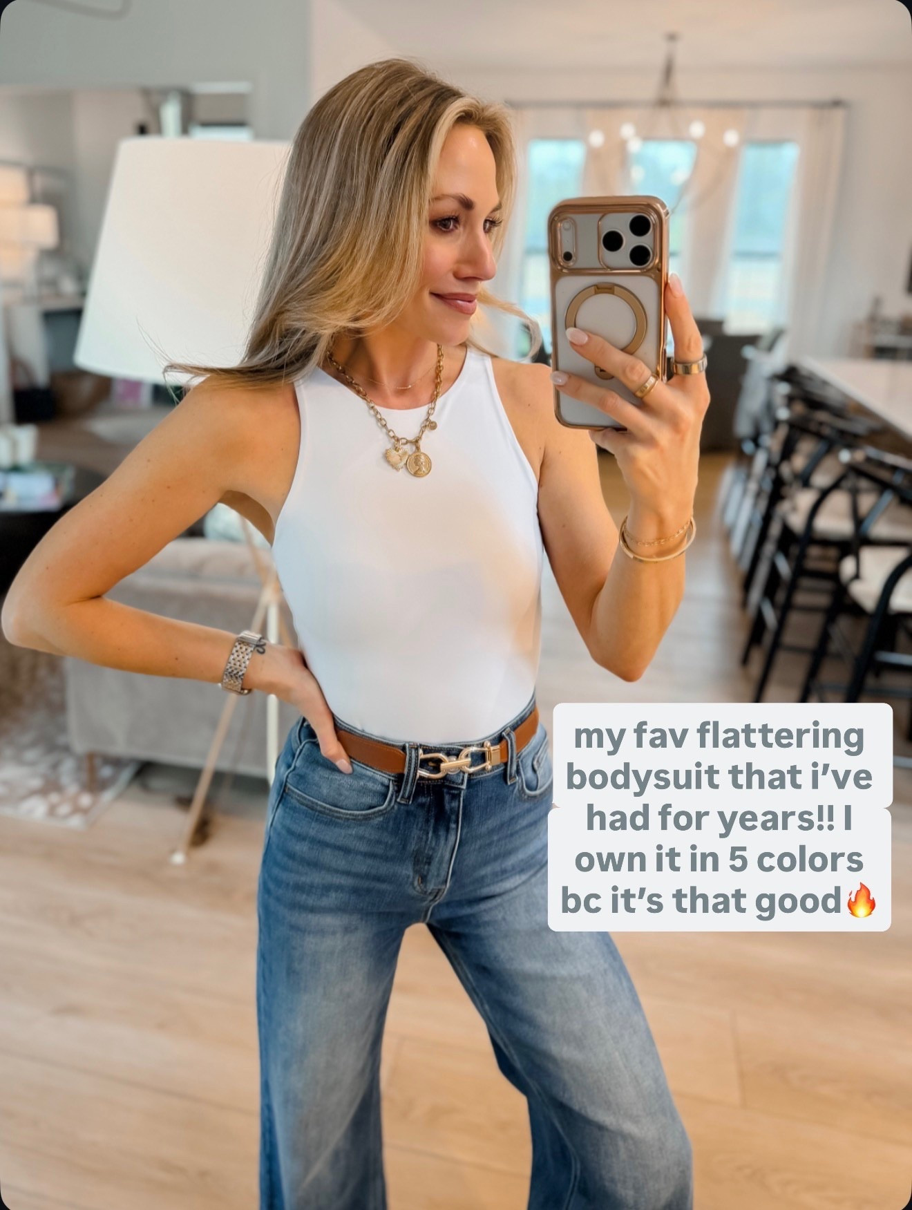 I rewear this bodysuit all the time! It is a MUST HAVE in your wardrobe! Perfect for layering during the cool and warmer months!

#LTKPetite #LTKootd #LTKSeasonal