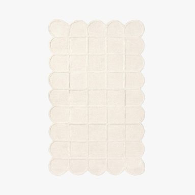 Selena Scallop Rug | Pottery Barn Teen
