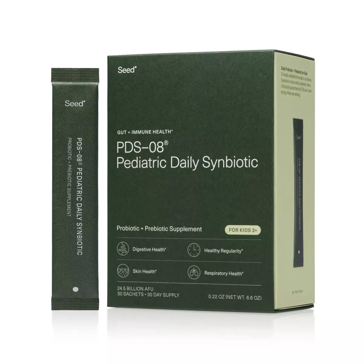 Seed Pediatric Daily Synbiotic Probiotic Powder - Stick Packs - 30ct | Target