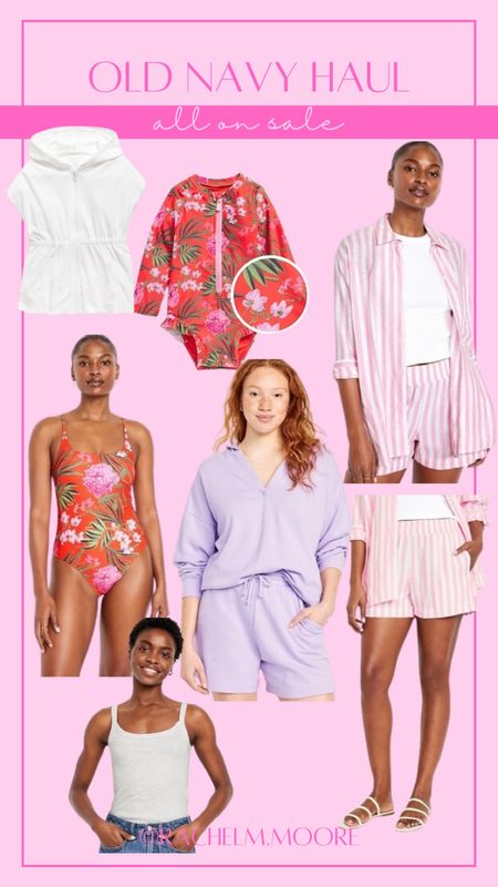 Tried most of these on in store yesterday but they didn’t have the sizes/colors I needed so I placed on online order! Everything is 50% off today!

#LTKswim #LTKsalealert #LTKbaby