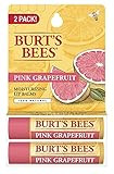Burt's Bees Lip Balm Stocking Stuffer, Moisturizing Lip Care Holiday Gift, 100% Natural, Pink Grapef | Amazon (US)