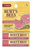 Burt's Bees Lip Balm Stocking Stuffer, Moisturizing Lip Care Holiday Gift, 100% Natural, Pink Grapef | Amazon (US)