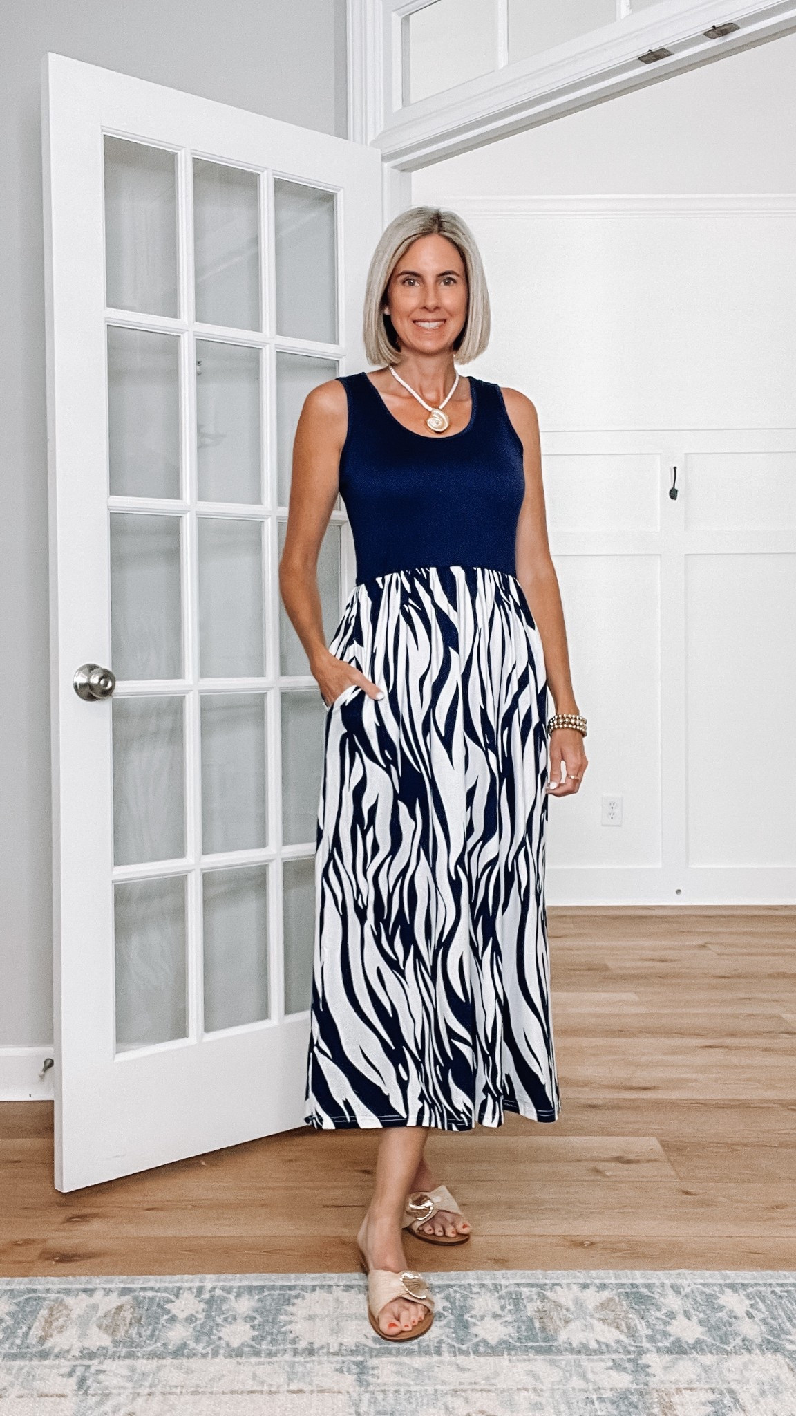 Wore this fun Amazon dress out to dinner our last night at the beach. It comes in several other prints and has pockets plus a 15% clickable coupon 




Resort wear 
Cruise wear
Vacation look
Vacation dress
#resortwear #cruisewear #vacaydress

#LTKSaleAlert #LTKTravel #LTKSeasonal