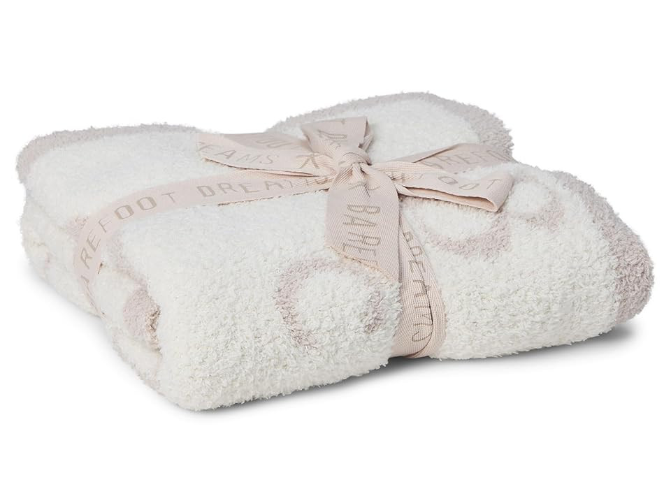 Barefoot Dreams Kids CozyChic(r) ABC Blanket Baby Care Stone/Cream, Polyester | Zappos