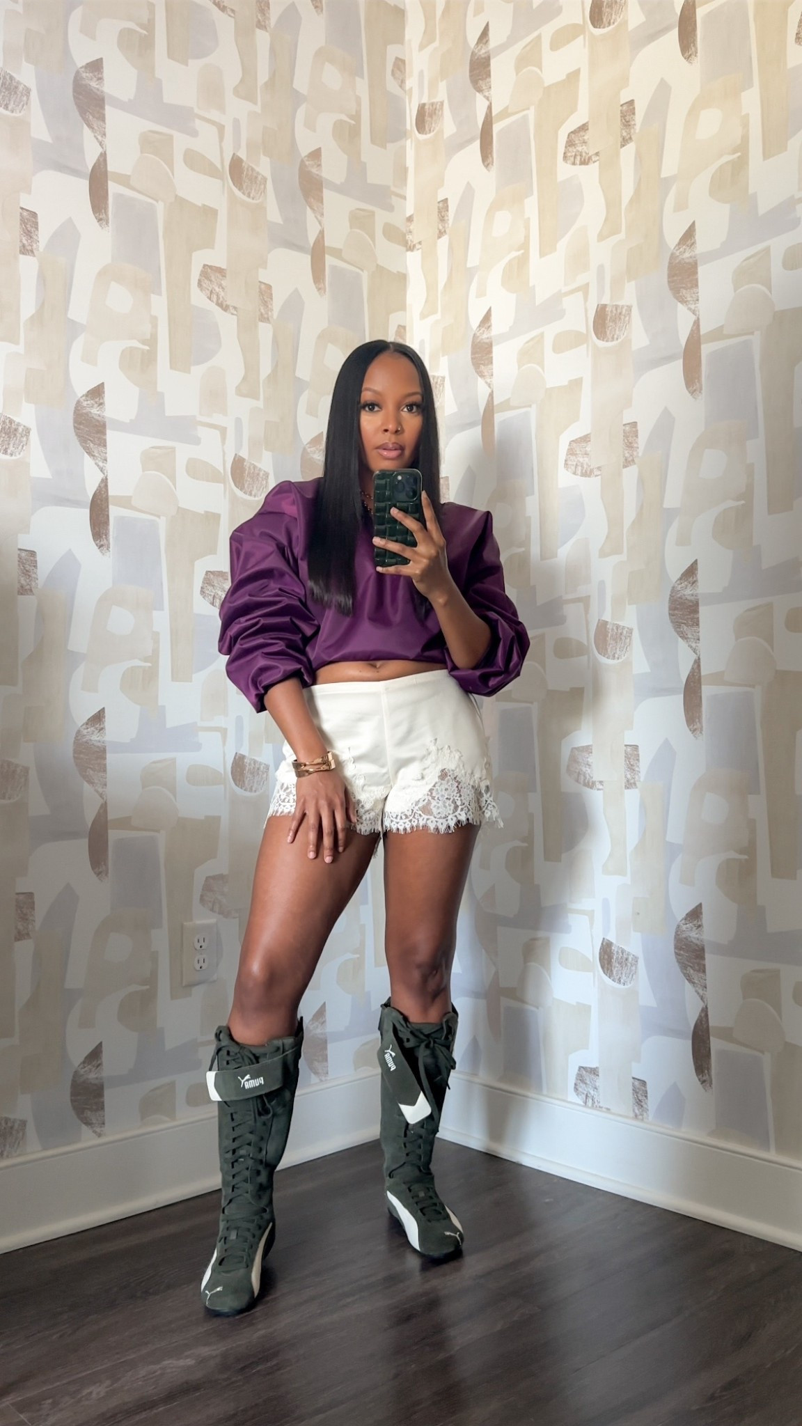 Do you wear sneakers?

I get this question all the time or “not you in sneakers.” 😂 Sneakers is where it all started for me, before the lines, raffles, SNKRS app, resellers, and bots.

I even worked at the Nike outlet. That Swoosh account 🙌🏾 and listen… 40% off? That was the best employee discount a young girl could ask for.

I still love them, but I am not doing the hustle and bustle for a pair anymore. But I still want the Riccardo Tisci AF1 boots 👀

Speaking of sneaker boots, when I saw Puma released these, it was an immediate yes! 

#LTKootd