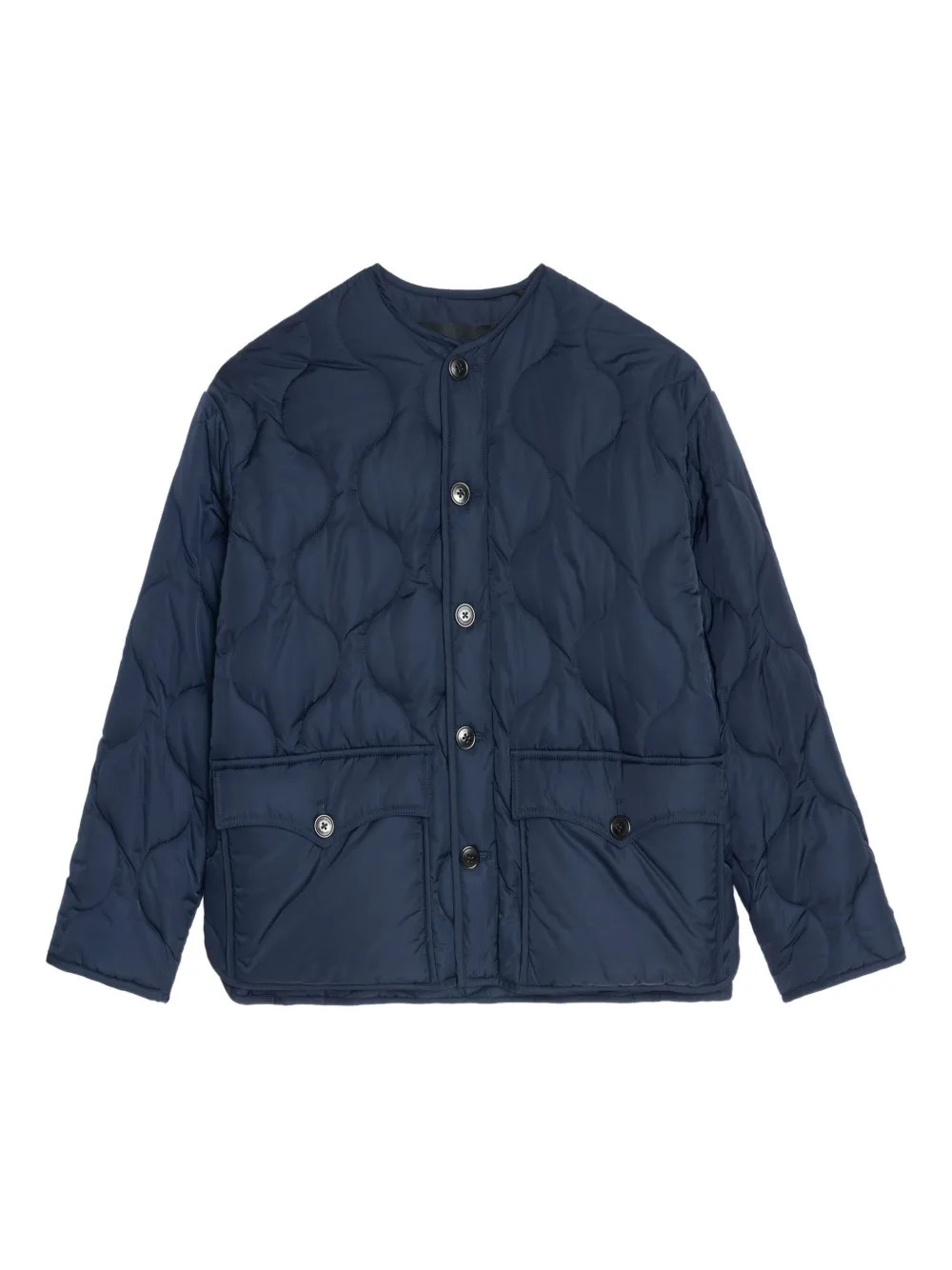 Bunji quilted button-fastening jacket | Farfetch Global