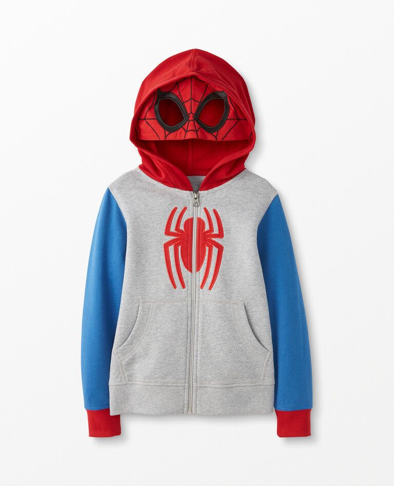 Marvel Spider-Man Hoodie In French Terry | Hanna Andersson