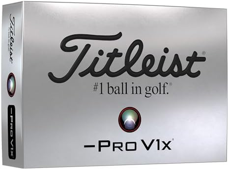 Titleist Pro V1x Left Dash Golf Balls Golf Balls | Amazon (US)