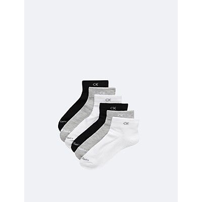 Basic Cushion Quarter 6-Pack Socks | Calvin Klein | Calvin Klein (US)