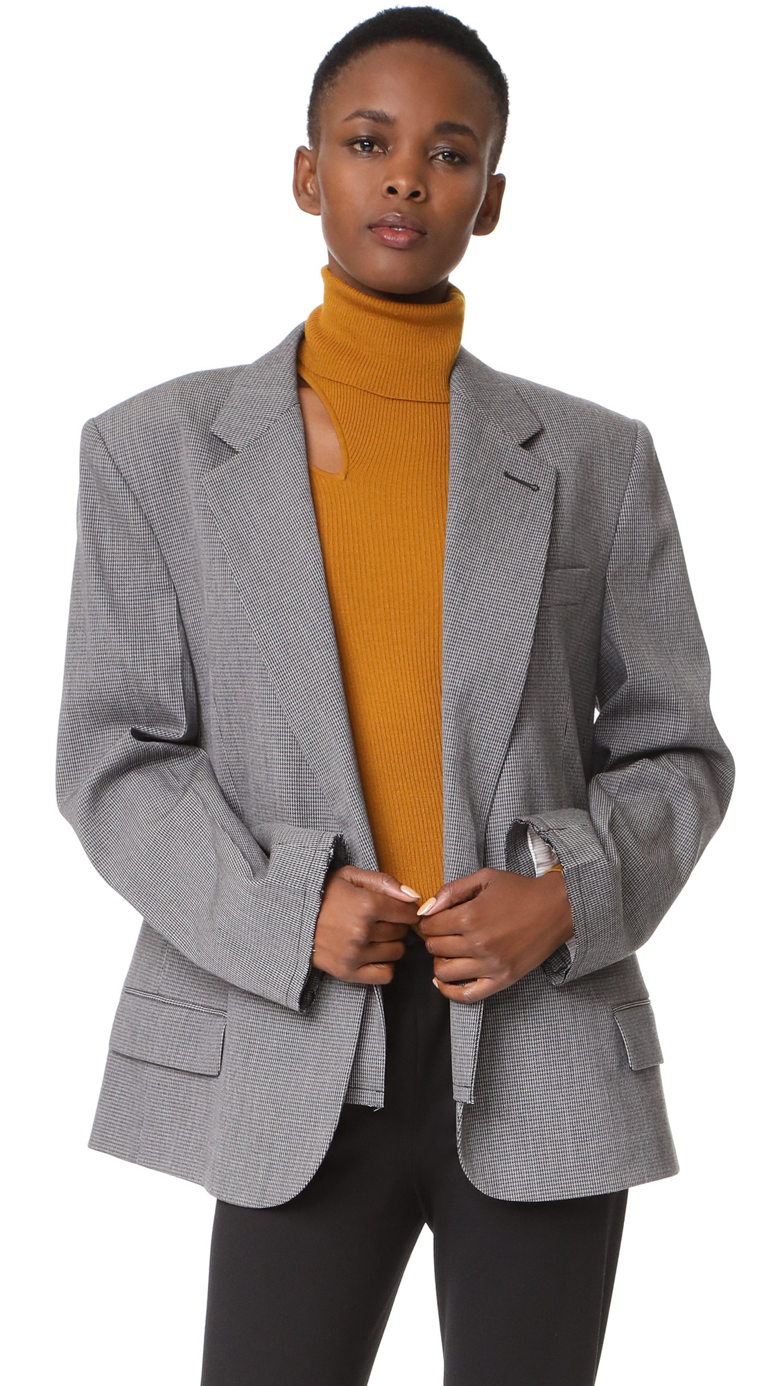 Houndstooth Blazer | Shopbop