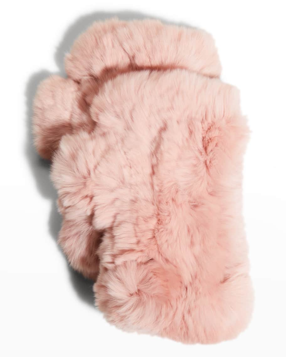 Fingerless Fur Mittens | Neiman Marcus