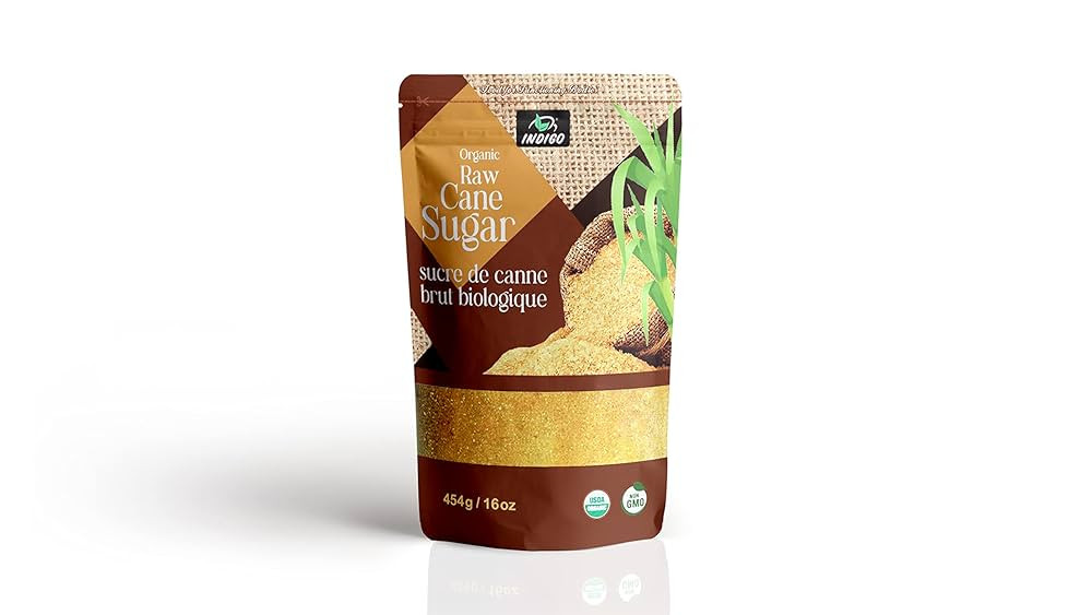 Indigo Organic Raw Cane Sugar, Light Brown | Amazon (CA)