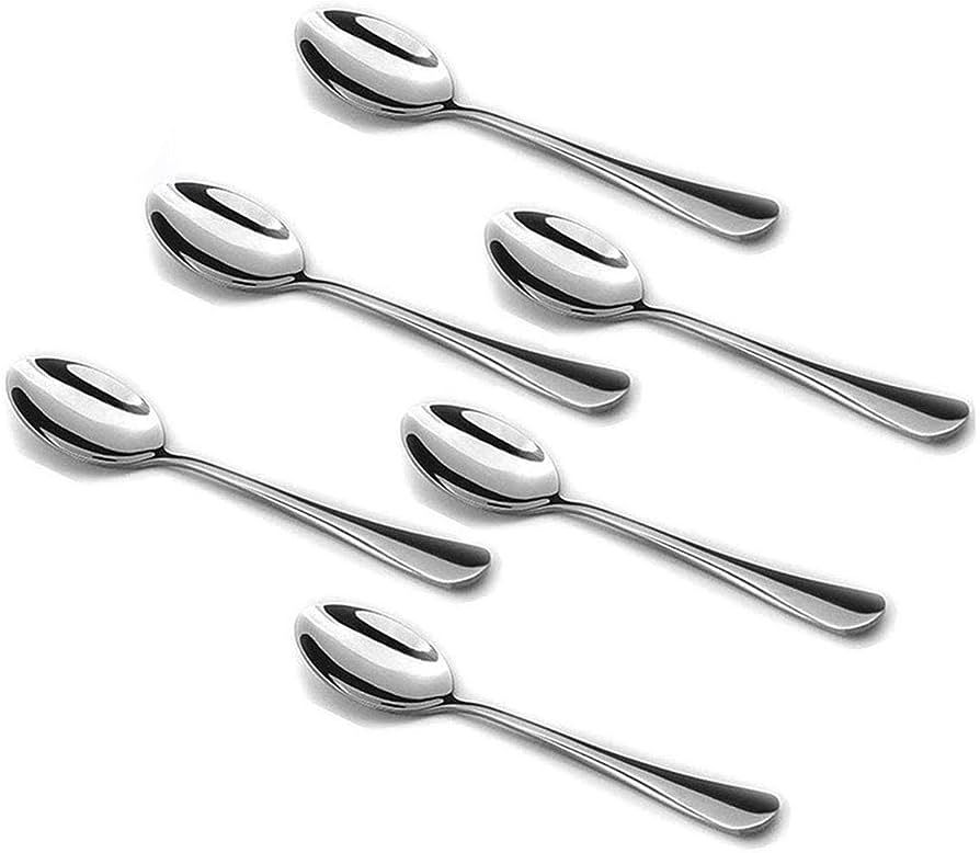 Demitasse Espresso Spoons, Mini Coffee Spoon, 4.7 Inches Stainless Steel Small Spoons for Dessert... | Amazon (US)