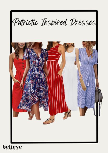 Amazon prime has some great dresses for the 4th of July.  These patriotic dresses are perfect for all of your summer barbecues or beach trips. 

#LTKFind #LTKstyletip #LTKSeasonal