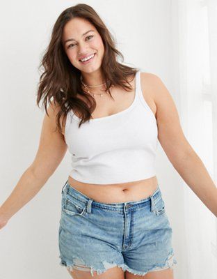 Aerie Cropped Tank Top | Aerie