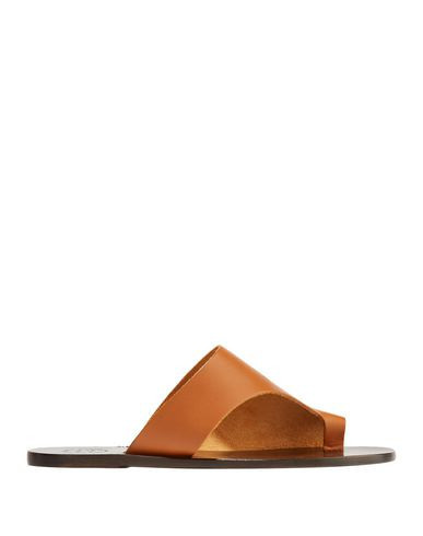 Atp Atelier Woman Thong sandal Tan Size 5 Cowhide | YOOX (US)