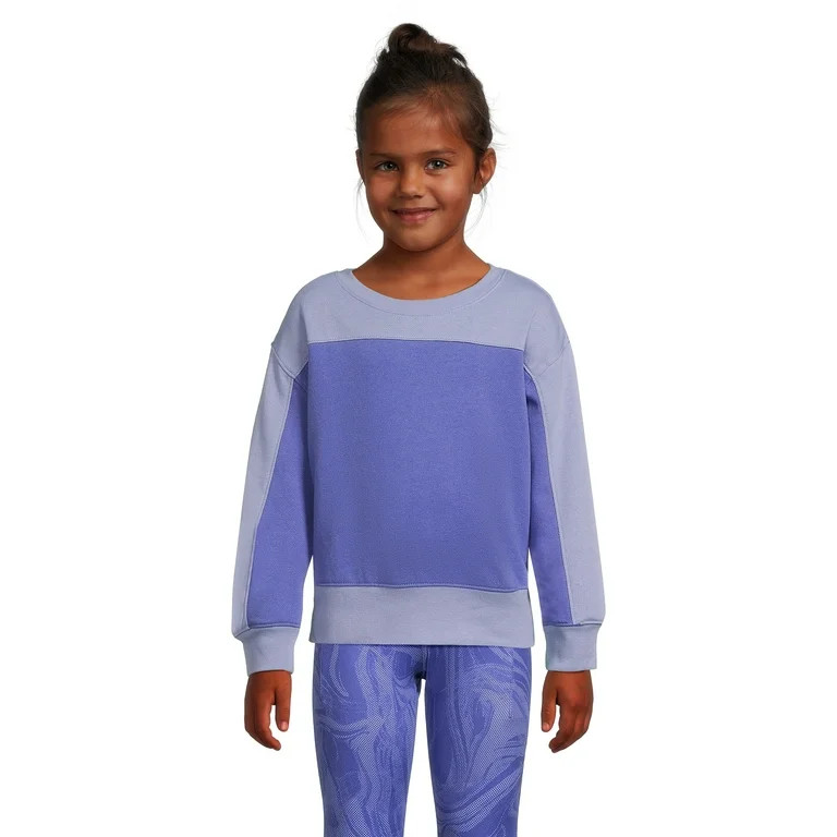 Athletic Works Girls Fleece Top, Sizes 4-18 & Plus | Walmart (US)