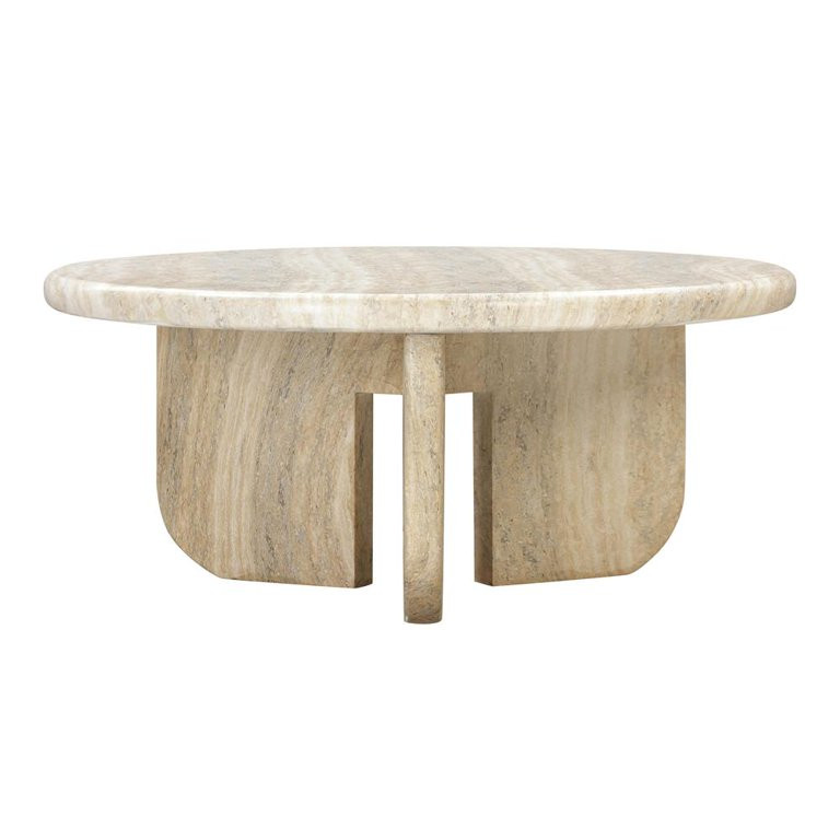 TOV Furniture Patrizia Concrete Round Coffee Table - Walmart.com | Walmart (US)