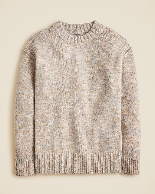 Relaxed crewneck pullover | J. Crew US