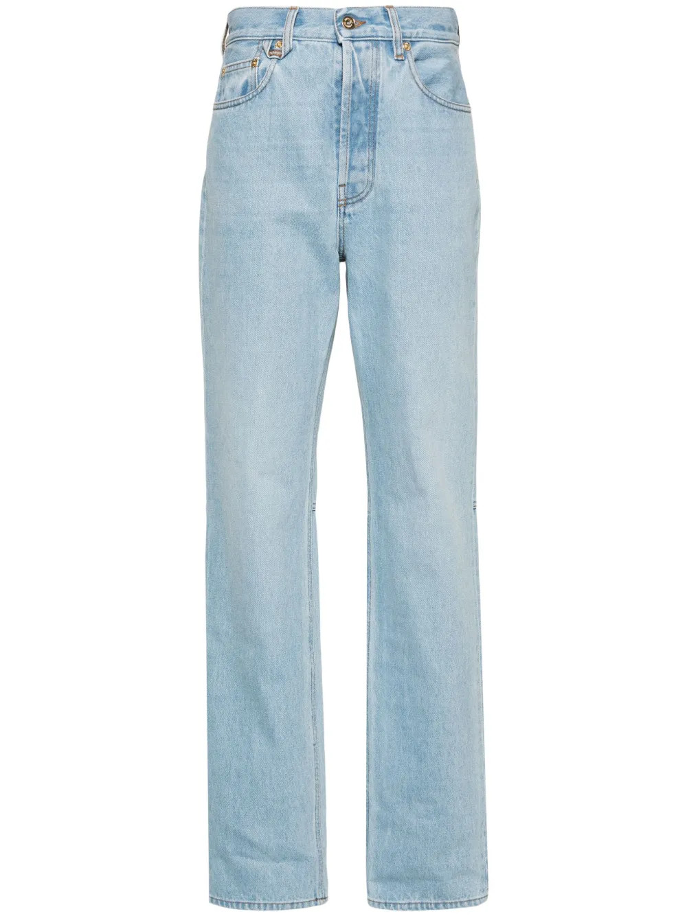 Jacquemus Le de-Nîmes Droit straight-leg Jeans - Farfetch | Farfetch Global