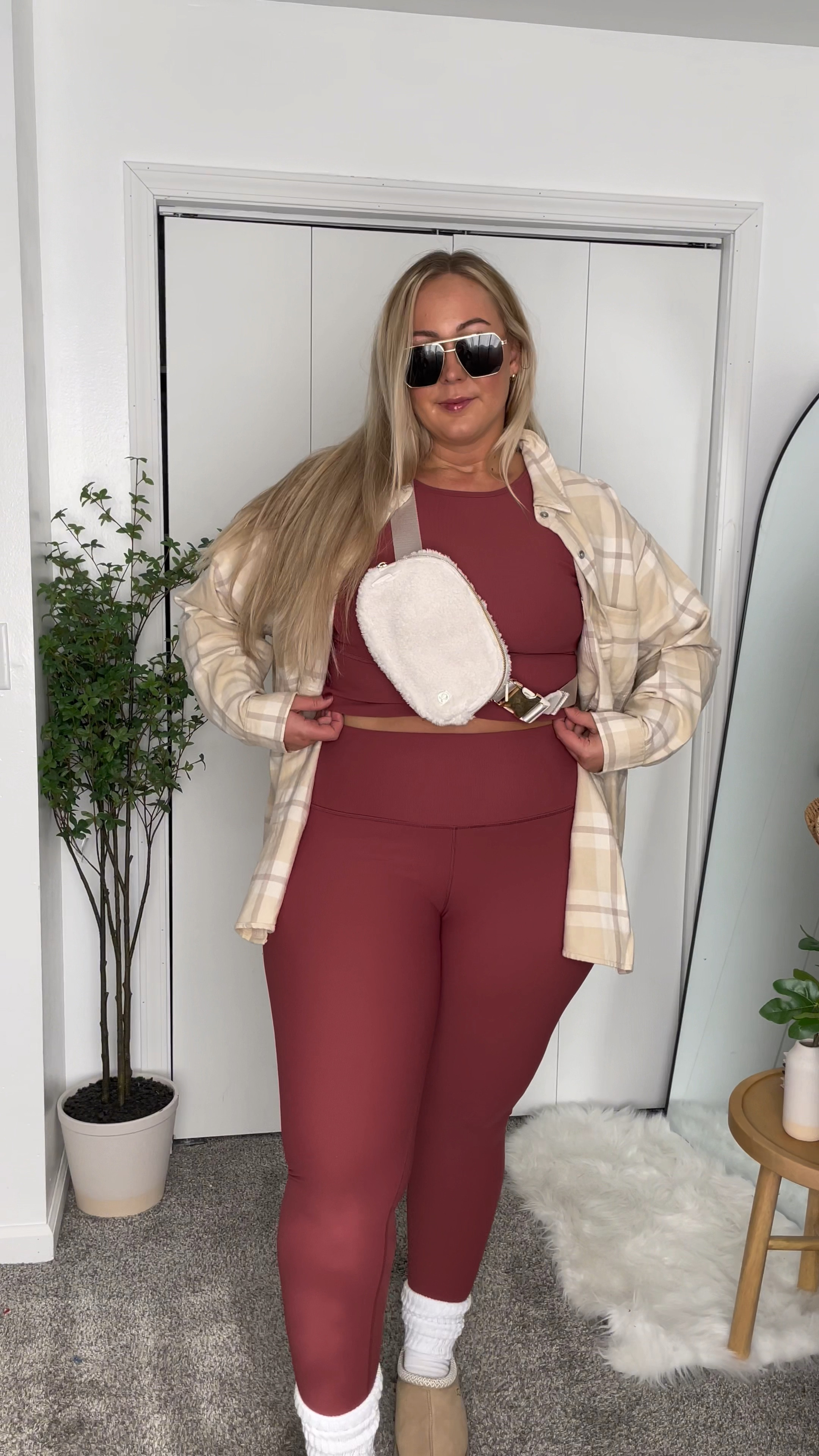 Comfy casual fall outfit for running errands! 
Large in tops
Xl bottoms
Tts 10 in Uggs

Fall fashion
Travel outfits
Errands outfit
Fall outfits 
Comfy casual outfits 

#LTKplussize #LTKstyletip #LTKmidsize