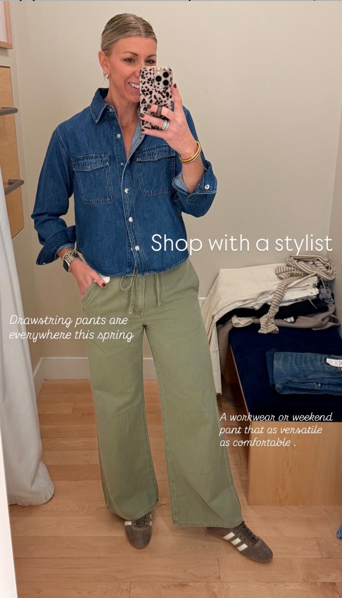 Drawstring pants are everywhere this spring. These ones are on sale!
A workwear or weekend pant that are as versatile as comfortable.

#LTKootd #LTKSaleAlert #LTKSeasonal