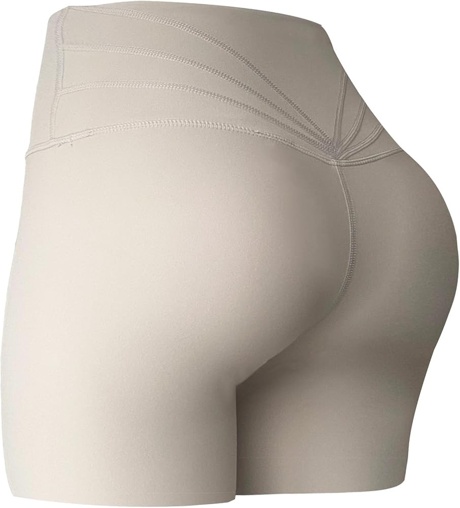 Aoxjox Trinity Workout Biker Shorts for Women Tummy Control High Waisted Exercise Athletic Gym Ru... | Amazon (US)