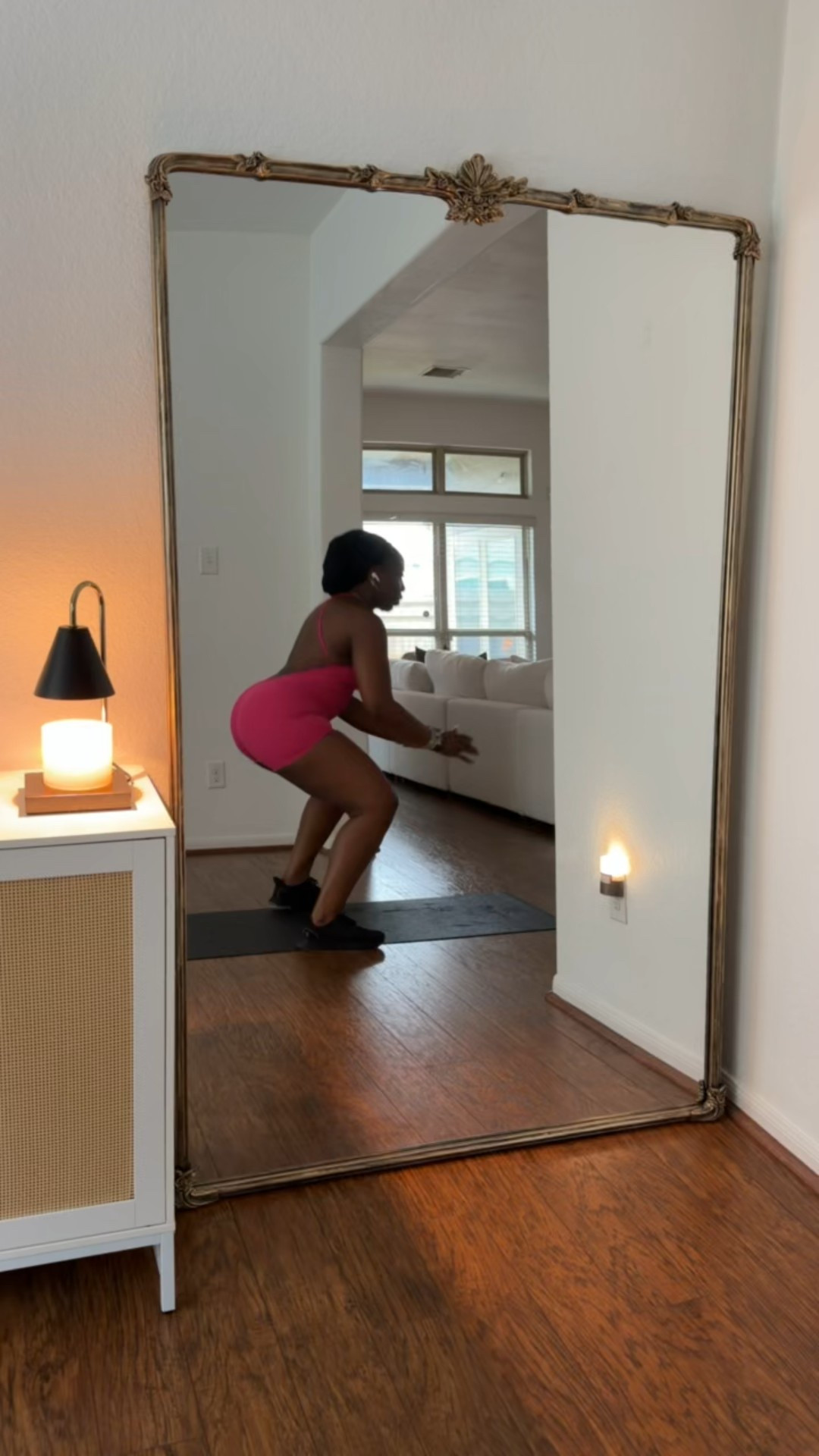 These squat jumps started burning very quickly. 

#LTKdayinmylife #LTKfitnessgoals