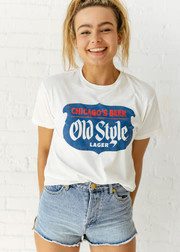 Old Style Beer Tee | Alice & Wonder