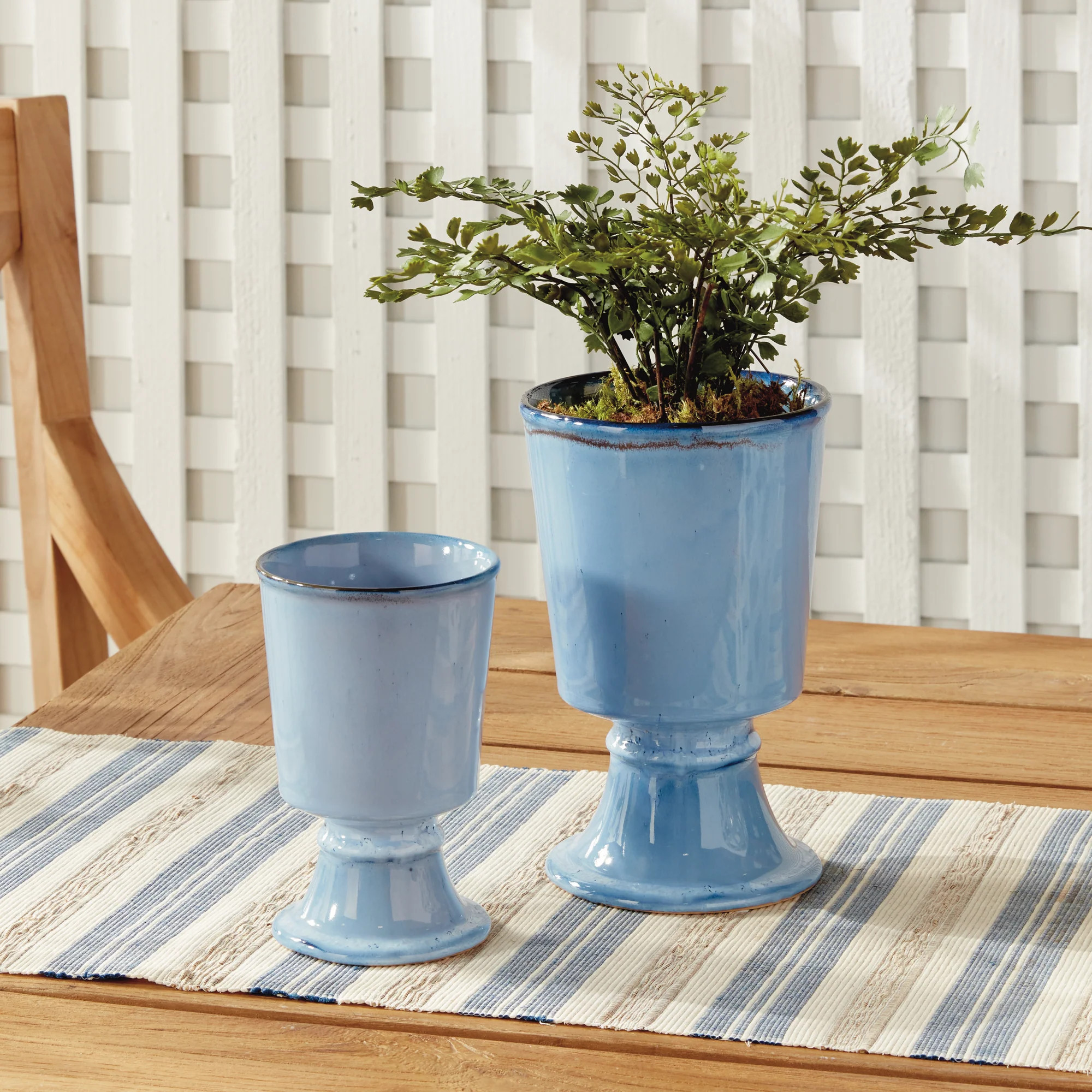Zara Footed Plant Pots Set of 2 | Gorgeous Living