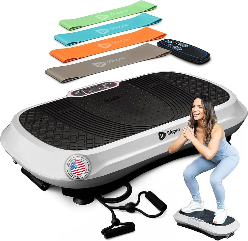 Lifepro Waver Vibration Plate Exercise Machine for Lymphatic Drainage, Muscle Activation, Full-Bo... | Amazon (US)