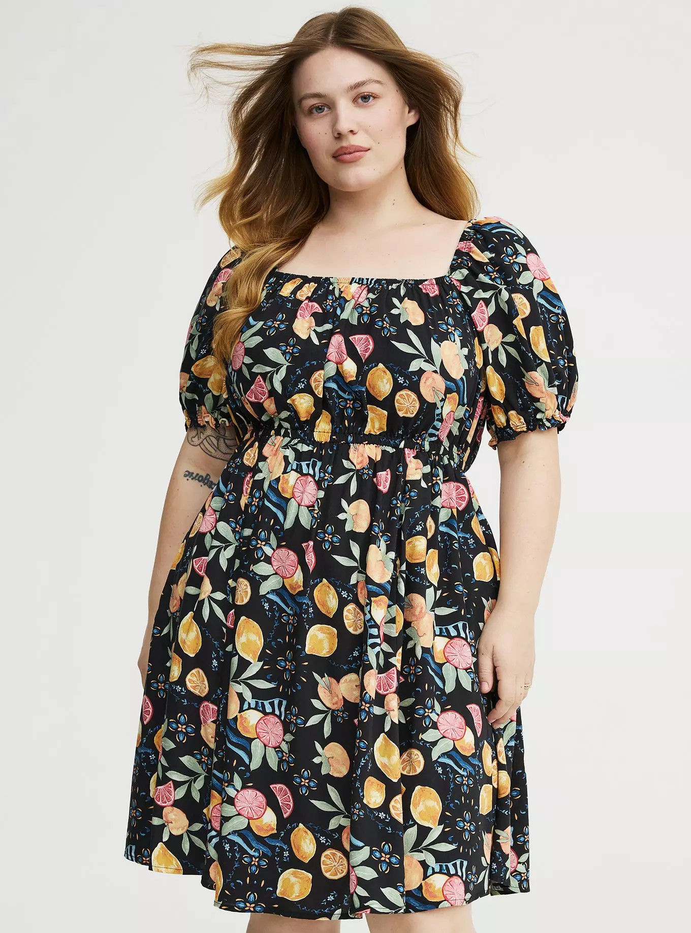 Puff Sleeve Mini Dress | Torrid (US & Canada)