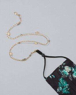 THE WHBM CONVERTIBLE MASK NECKLACE | White House Black Market