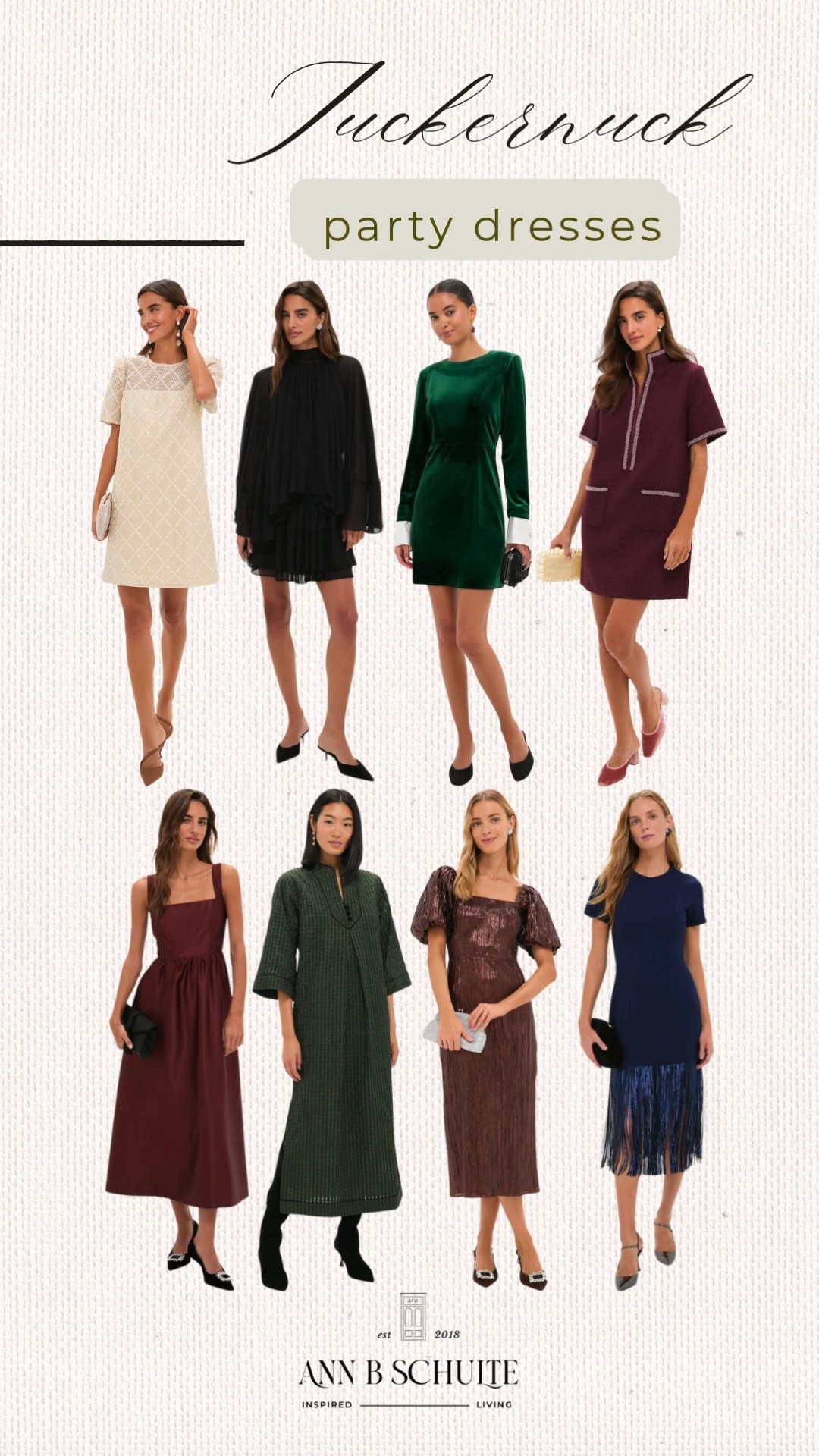 Tuckernuck party dresses are here to make every RSVP feel like main character energy. Twirl, toast and take all the photos in these festive favorites. ✨🥂💃 #Tuckernuck #PartyDresses #HolidayStyle #LTKHoliday #FestiveFashion #WhatToWear #PartyOutfits #StyleInspo #OOTN #LTKFashion 

 #LTKHoliday #LTKootd #LTKSeasonal