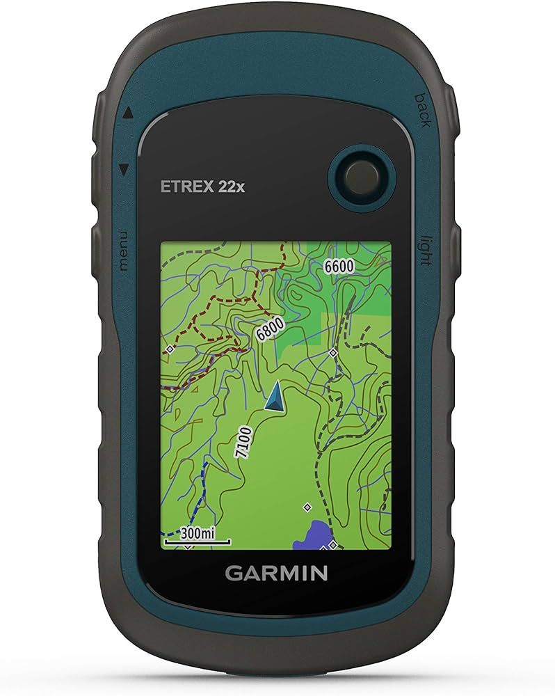 Garmin 010-02256-00 eTrex 22x, Rugged Handheld GPS Navigator, Black/Navy | Amazon (US)