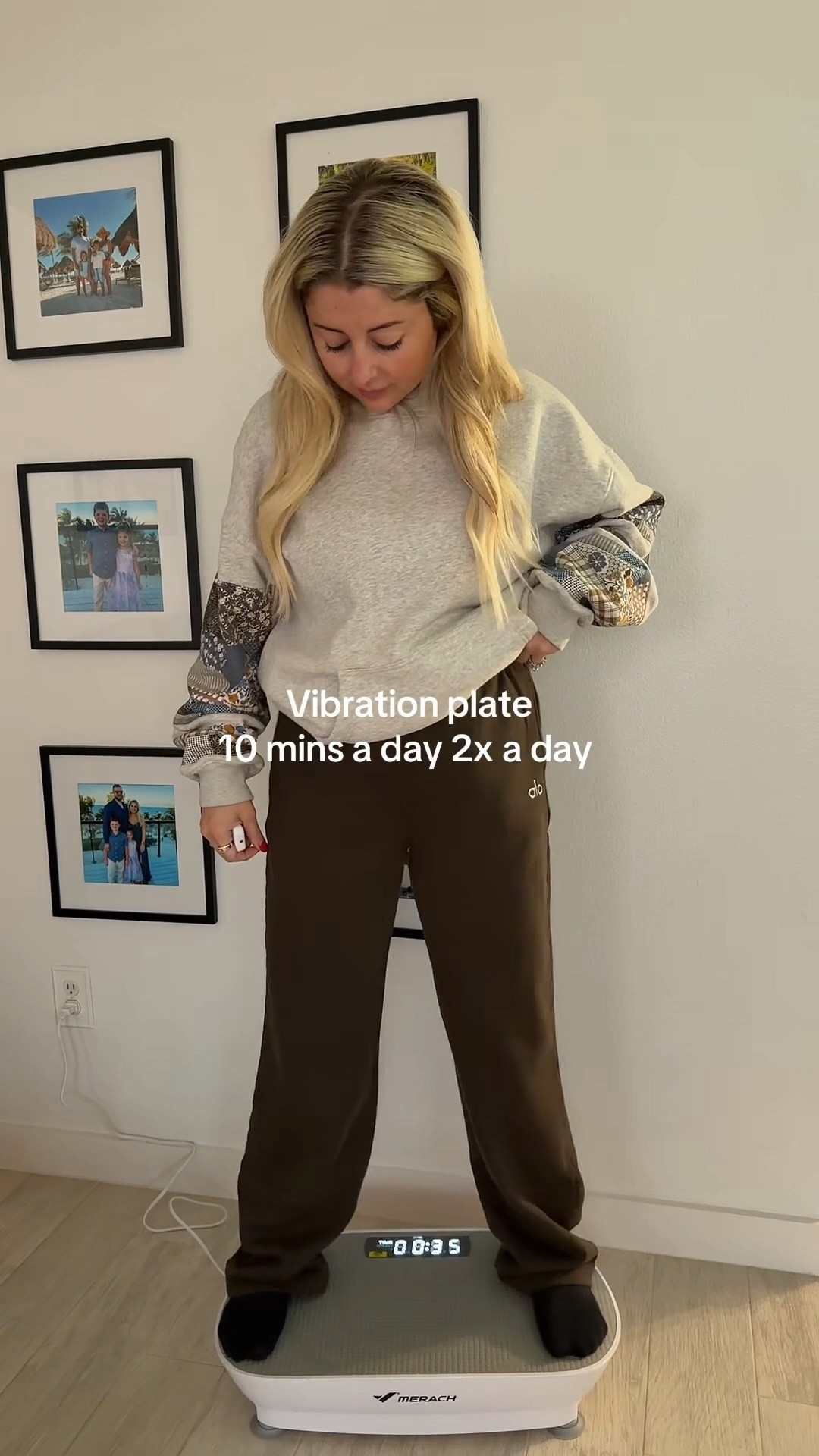 Vibration plate on sale
Comfy ootd 
Small hoodie
Small alo sweatpants 

#LTKFindsUnder50 #LTKootd #LTKFindsUnder100