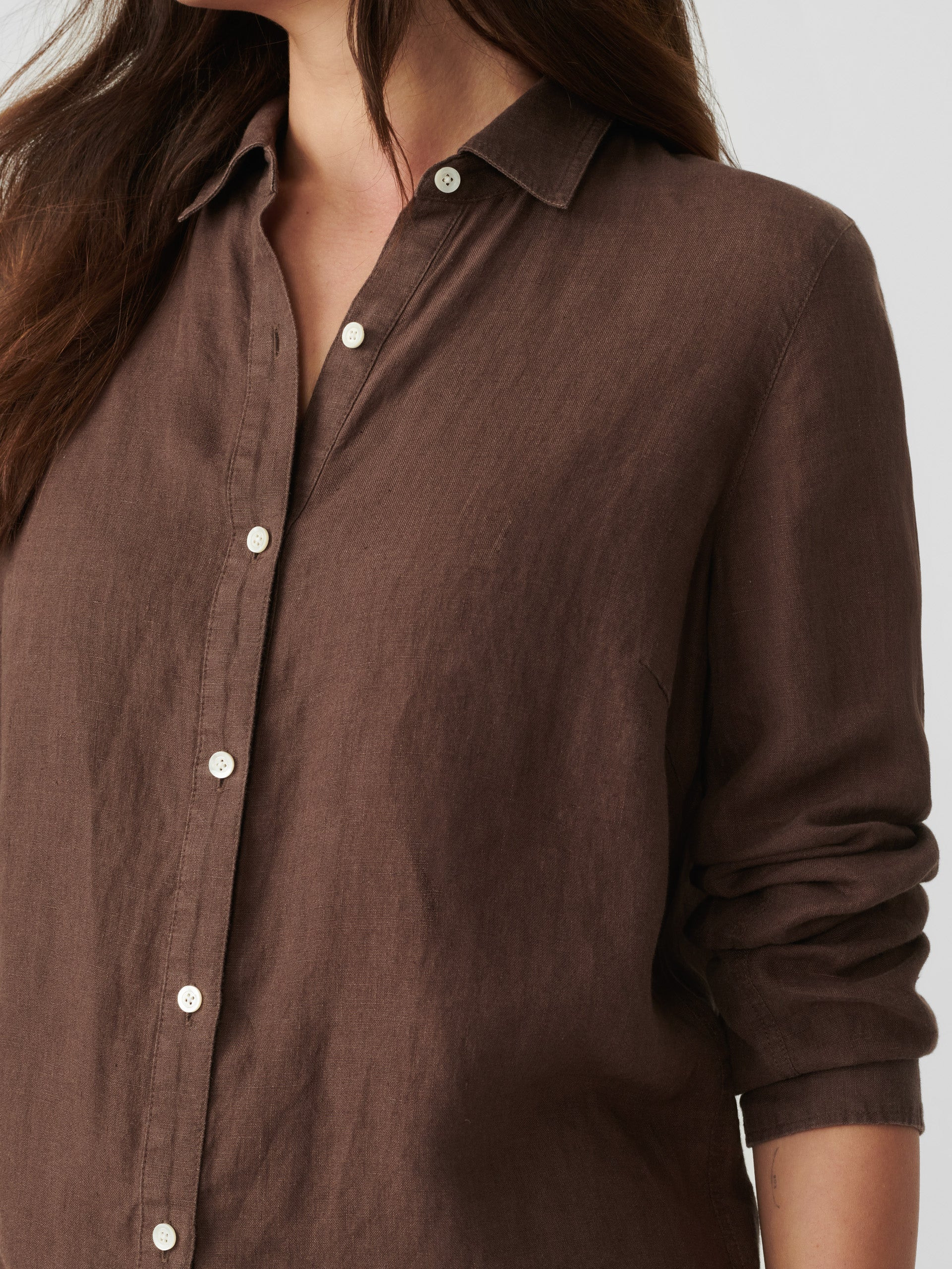 Britt Linen Shirt | J.McLaughlin