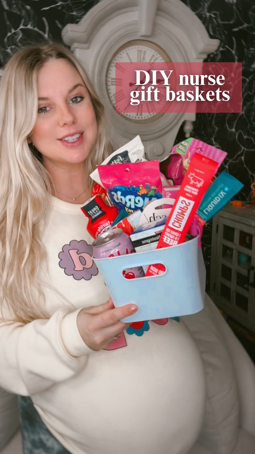 Everything I used to make our nurses little thank you gift baskets for when the twins arrive! 🩷🩷🩷 

 #LTKValentine #LTKmomlife #LTKBump