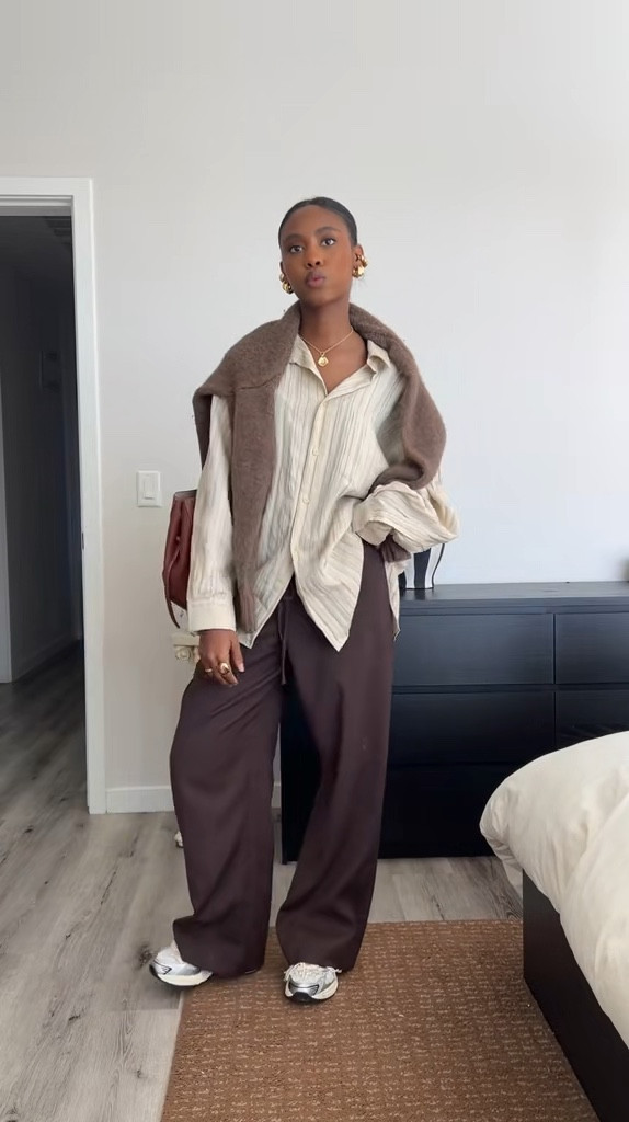 Give me all the brown!! 🧸🤎
I’ve been gravitating to brown a lot lately and i’m loving it, even if the shades to necessarily match it still works! 

#LTKU #LTKWatchNow #LTKStyleTip