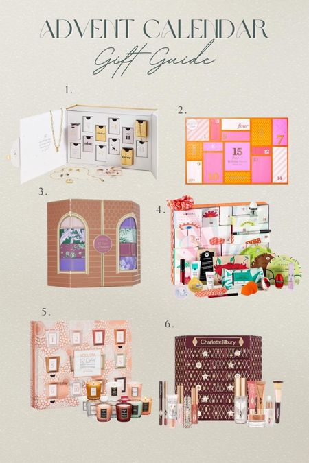 Gift guide for my Advent calendar lovers! 