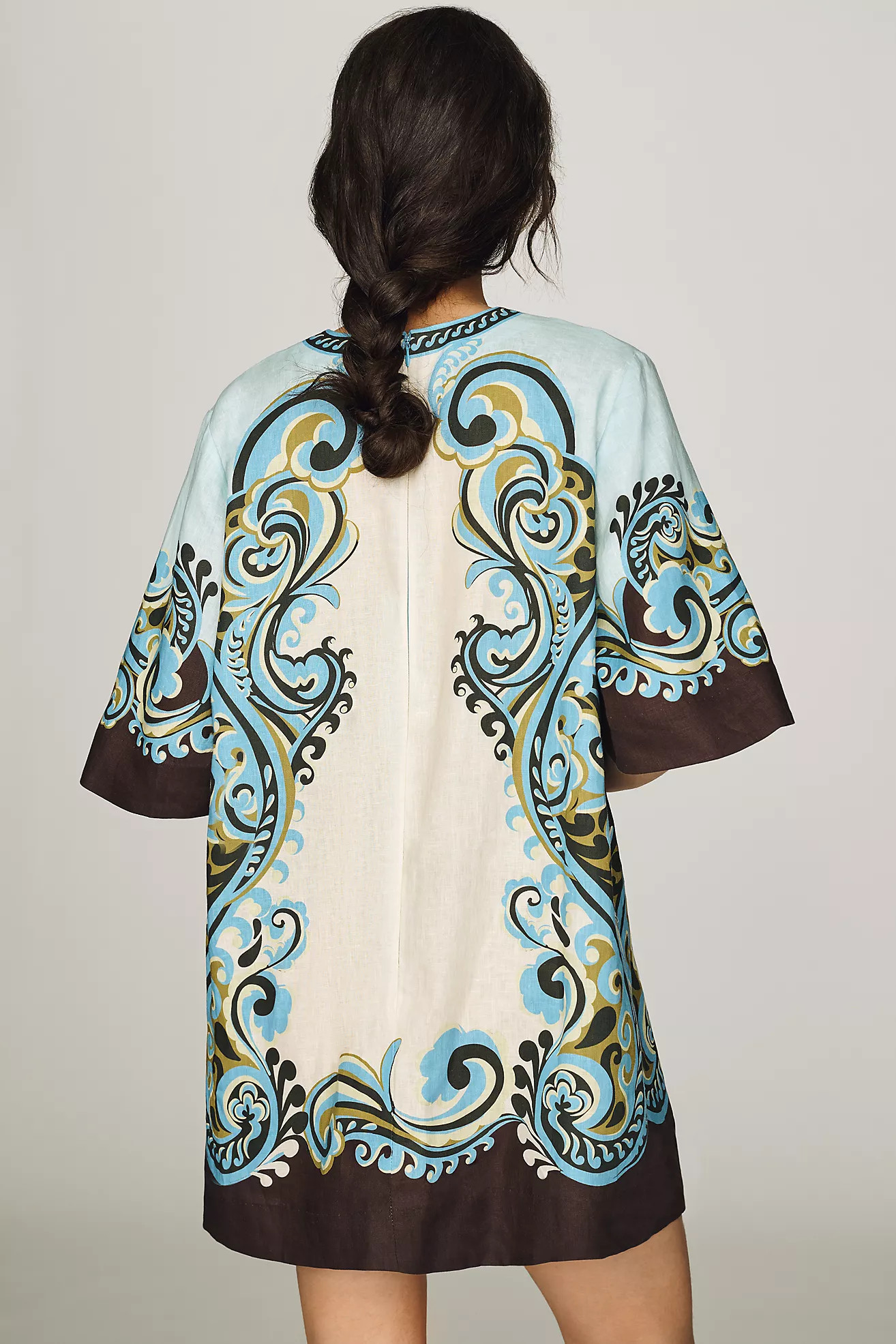 ALÉMAIS Natalia European Linen Mini Dress | Anthropologie (US)