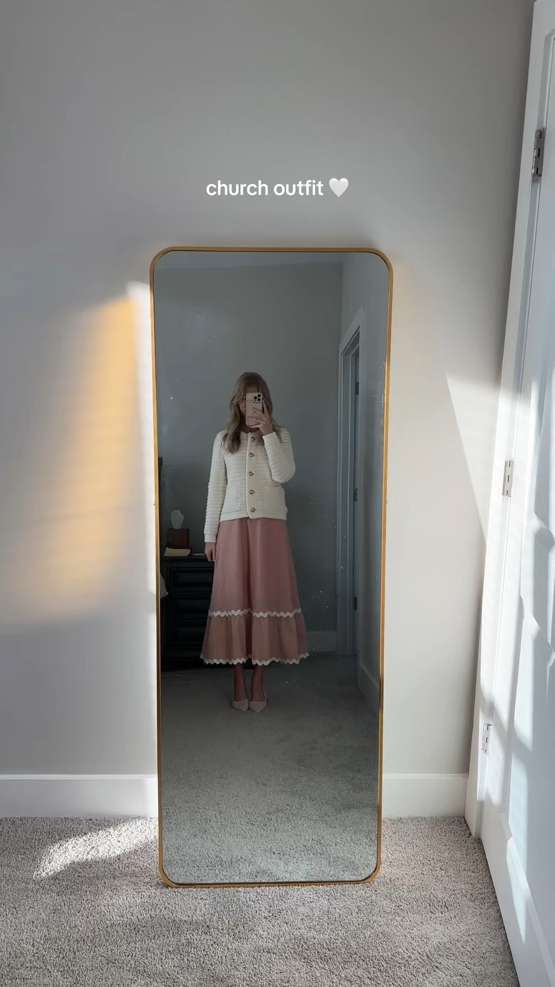 church outfit inspo! i also wore this dress to a tea party. such a cute and cozy outfit 

#LTKStyleTip